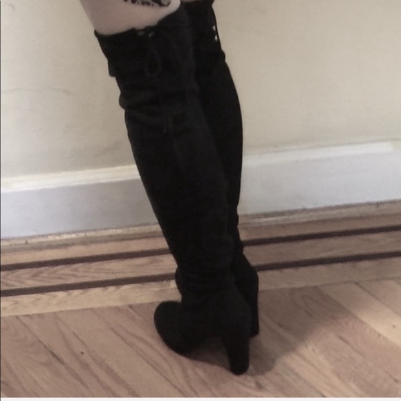 ✨LAST ONES✨Black best selling over the knee boots - Picture 6 of 7